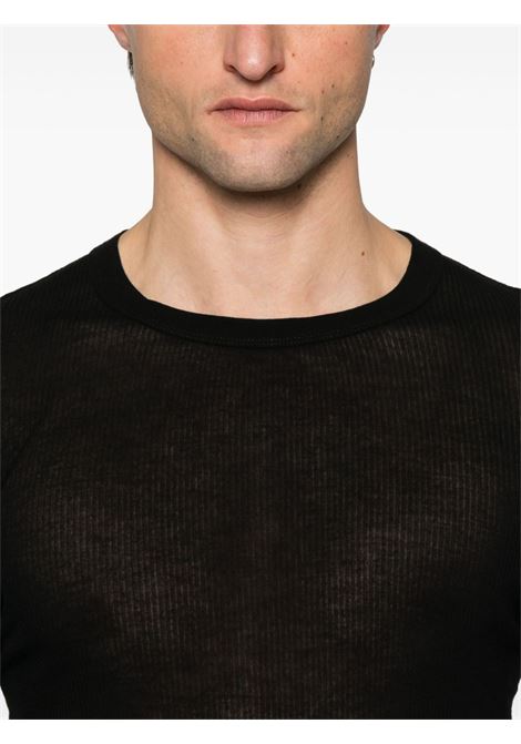jersey rib uomo nera RICK OWENS | RU01E5250 RC09
